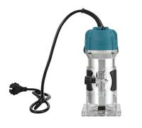 Router Tool with Transparent Base and 2cm Processing Depth for Wood Processing, Cabinet Making, and Handicraft Production