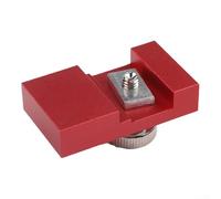 Router Track Adapter Featuring Dual Function Limiting Design for Adaptation to Multiple Board Thicknesses in Carpentry Projects (1pc)