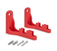 Router Wall Mount for AVM Fritz!Box 5690 Pro - Perfect Fit, Sturdy, Cable Friendly, UV Resistant, Includes Screws & Wall Plugs (Red)