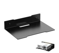 Router Wall Shelf Holder - Metal Router Rack AV Shelf | TV Set-top Box Audio Projector Storage | Stainless Steel Material, Small Wall Mounted Holders for TV, Routers, Wireless Speakers