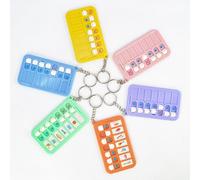 Routine Tasks For - Bedtime Checklist Pocket Board, Sturdy Material, Colorful Random Design, Encourages Organization Of Daily Habits