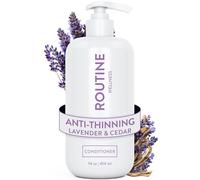 Routine Wellness Anti-Thinning Deep Conditioner for Thinning Hair - DHT Blocker for Hair Loss in Men & Women - Promotes Healthy Hair - Lavender & Cedar 14oz