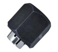Routing Collet Nuts with Union Nut 2608570142, for Bosch GKF12V-8 | GKF18V-8 GLF18V-8P Power Tools, Reusable Metal ABS Black Replacement Part