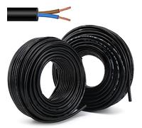 ROVCO 18 AWG 2-Conductor Electrical Wire with 32.8FT Low Voltage Landscape 18 Gauge for Outdoor Lighting Systems, Reliable Automotive Wire for Expanding Your Reach and Meet Various Wiring Needs