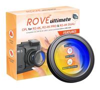 ROVE Ultimate CPL Filter, Anti-Glare Circular Polariser Lens for ROVE R2-4K and R2-4K PRO Dash Cam Models