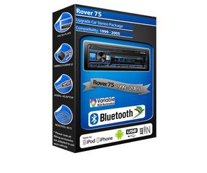 Rover 75 car radio Alpine UTE-200BT Bluetooth Handsfree Mechless Stereo Package
