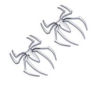 RoverOne 3D Vehicle Emblems Spider Shaped Car Stickers Universal Metal Chrome Car Motor Decal Sticker