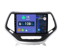 RoverOne Car Radio GPS for Jeep Cherokee 2014 2015 2016 2017 Carplay Android Auto Stereo Head Unit Bluetooth Sat Navigation