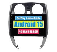 RoverOne Car Stereo CarPlay Head Unit for Nissan Note 2 E12 2012-2021 Android Auto Touch Screen Sat Navi Bluetooth WiFi Radio Player