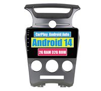 RoverOne Car Stereo Radio for Kia Carens 2007 2008 2009 2010 2011 with CarPlay Android Auto Multimedia Player GPS Navigation Touch Screen Bluetooth WiFi (Manual Air-Conditioner)
