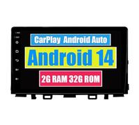 RoverOne Car Stereo Radio for Kia Rio 2017 2018 with CarPlay Android Auto Multimedia Player GPS Navigation Touch Screen Bluetooth WiFi