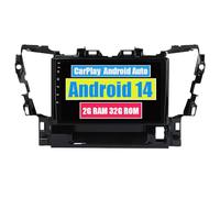 RoverOne Car Stereo Radio for Toyota Alphard H30 2015 2016 2017 2018 2019 2020 with CarPlay Android Auto Multimedia Player GPS Navigation Touch Screen Bluetooth WiFi