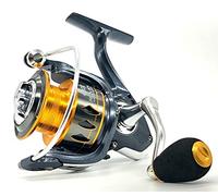 Rovex PowerSpin 8000 FD Spinning Fishing Reel - Aluminium Spool, 3+1 Bearings, CNC Handle, Infinite Anti-Reverse, Graphite Body - Pre-Spooled Big Fish Reel