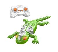 rovian Wall Climbing Gecko, Wall Crawler Gecko Rechargeable with Remote, 360° Rotation Wall Crawler Lizard with LED Eyes, Climbs Walls, RC Robot Lizard Kids Toy, for Kids (Green Lizard)