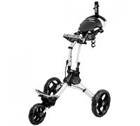 Rovic RV1C 2.0 3 Wheel Push Golf Trolley - Arctic/Black