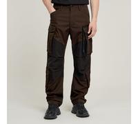 Rovic Zip 3D Loose Pants - Brown - Men 35-34