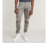 Rovic Zip 3D Regular Tapered Pants - Beige - Men 33-34