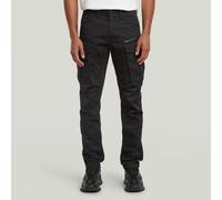 Rovic Zip 3D Regular Tapered Pants - Black - Men 28-32