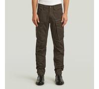 Rovic Zip 3D Regular Tapered Pants - Brown - Men 33-34