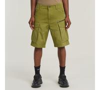 Rovic Zip Relaxed Shorts - Green - Men 29