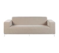 Beliani Garden Sofa 2 Seater Rovigo Beige