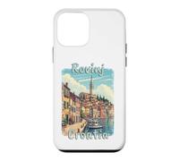 Rovinj Croatia Vintage Adriatic Travel Design Case for iPhone 12 mini