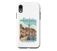 Rovinj Croatia Vintage Adriatic Travel Design Case for iPhone XR
