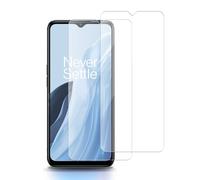 ROVLAK Screen Protector compatible with OnePlus Nord N300 5G Tempered Glass Screen Protector 2-Pack HD 2.5D 9H Protective Film Protection Anti-Fingerprint Bubble-Free Glass Protector