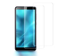 ROVLAK Screen Protector for ZTE Blade A31 Tempered Glass Screen Protector 2-Pack HD 2.5D 9H Protective Film Protection Anti-Fingerprint Bubble-Free Glass Protector for ZTE Blade A31