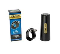Rovner 3RL Dark Bass Clarinet/Saxophone Ligature and Cap