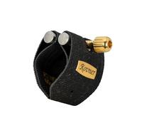 Rovner Ligature & Plastic Cap for Tenor Standard Saxophone | A Premium Van Gogh Series Ligature for Hard Rubber Mouthpiece - Model: VG-2R)