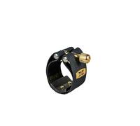 Rovner Versa X Series Premium Baritone Saxophone Ligature for Hard Rubber Mouthpeices X-3R - Black/Gold