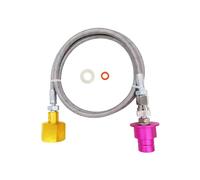 rovrai Co2 Adapter Quick Connect Hose, Soda Duo Machine Co2 Adapter Compatible with Terra Series