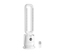 ROVSUN 32" Bladeless Tower Fan with Remote Control, 90° Oscillation, 3 Speeds, 3 Modes & 12H Timer, Quiet Cooling Electric Fan for Bedroom Living Room Home Office, LED Display