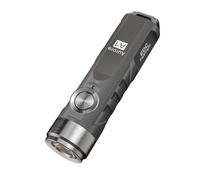 RovyVon A1 EDC Keychain Torch USB-C Rechargeable Bright 650 Lumen | 6500K Cool White, 4 Brightness Modes with Strobe, 16.8g Mini LED Torch with Pocket Clip, IPX6 for Daily Use, Emergency