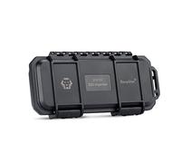 RovyVon RX10 EDC Tool Case Box, Small Organizer Storage Case to Protect EDC Gears Gadgets, 1PCS, 7" x 3.2" x 1.5" (Black)