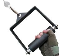 Row Attachment - Universal T Bar Cable Handle, Heavy Duty Steel Pull Down Handle, Ergonomic Rubber Coated Bar | Strength Training Accessories for Full Body Workout in the Gym