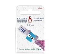 Row Counters Knitting Choice of Sizes Pony Tally Counter Needle Accessory (2-5mm)