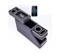 Row Front Railing Box Set FOR MAZDA For BIANTE 2009 08-16 Business Armrest Central Store Business Car 3th 15CM16CM(Gray Wireless charg)