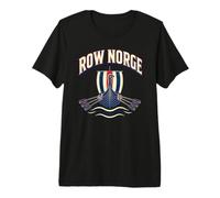 Row Norge Norwegian Viking Ship Norway Rowing Boat Pride Premium T-Shirt