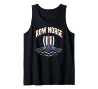 Row Norge Norwegian Viking Ship Norway Rowing Boat Pride Tank Top