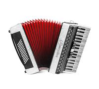 Rowadtim 34 Key 60 Bass White Keyboard Accordion