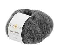 Rowan Alpaca Classic Yarn, Charcoal (102), 25g