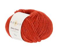 Rowan Hand Knitting Yarn, 57% Alpaca, 43% Cotton, Copper Clay, One Size
