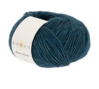 Rowan Hand Knitting Yarn – 57% Alpaca, 43% Cotton – Deep Teal – One Size