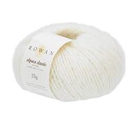 Rowan Hand Knitting Yarn, 57% Alpaca, 43% Cotton, Snowflake, One Size
