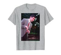Rowan Atkinson Mr Bean Blackadder Actor & Comedian T-Shirt, Men, Heather Grey, 5X-Large