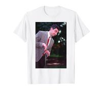 Rowan Atkinson Mr Bean Blackadder Actor & Comedian T-Shirt, Men, White, 3X-Large