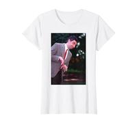 Rowan Atkinson Mr Bean Blackadder Actor & Comedian T-Shirt, Women, White, 3X-Large