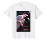 Rowan Atkinson Mr Bean Blackadder Actor & Comedian T-Shirt, Youth, White, 2T